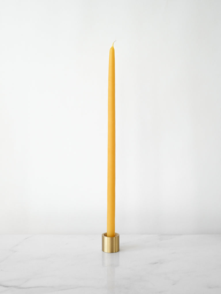 Brass Thin Taper Candle Holder