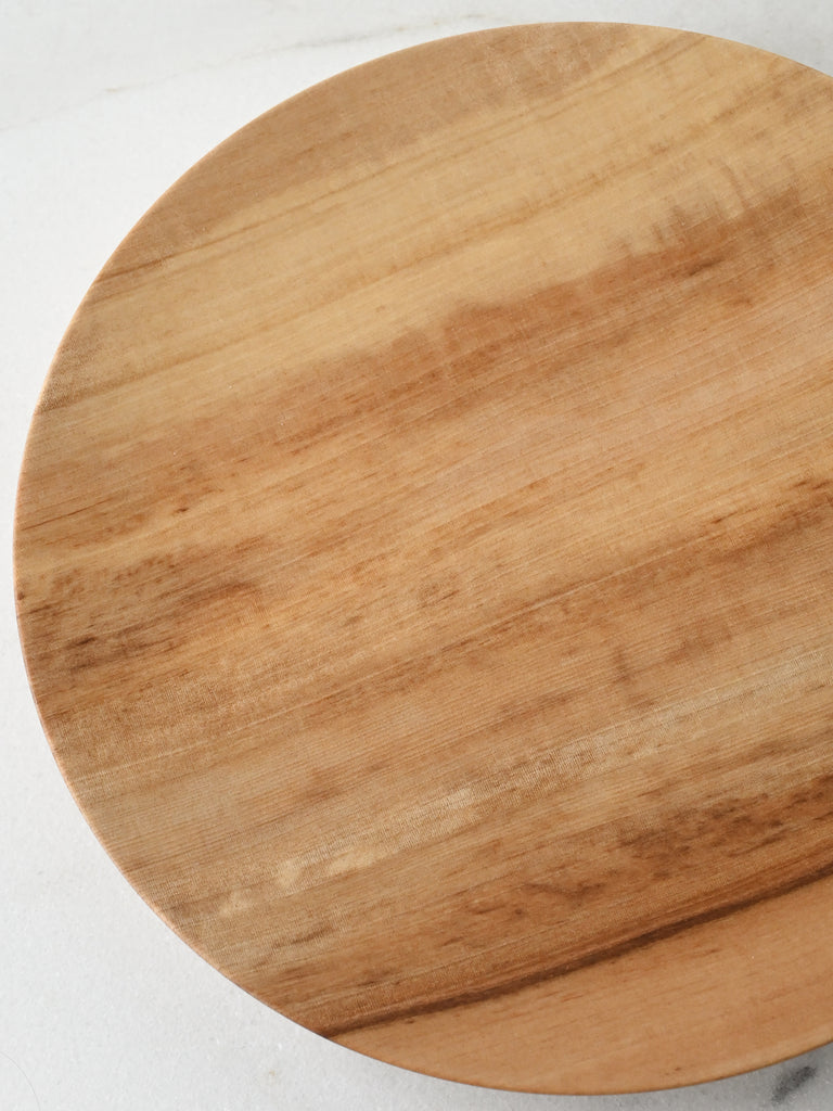 Urushi-Lacquered Small Wooden Plate | Tochi