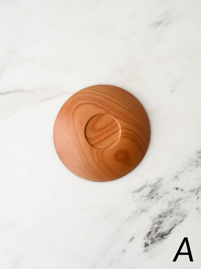 Urushi-Lacquered Pinch Plate | Keyaki