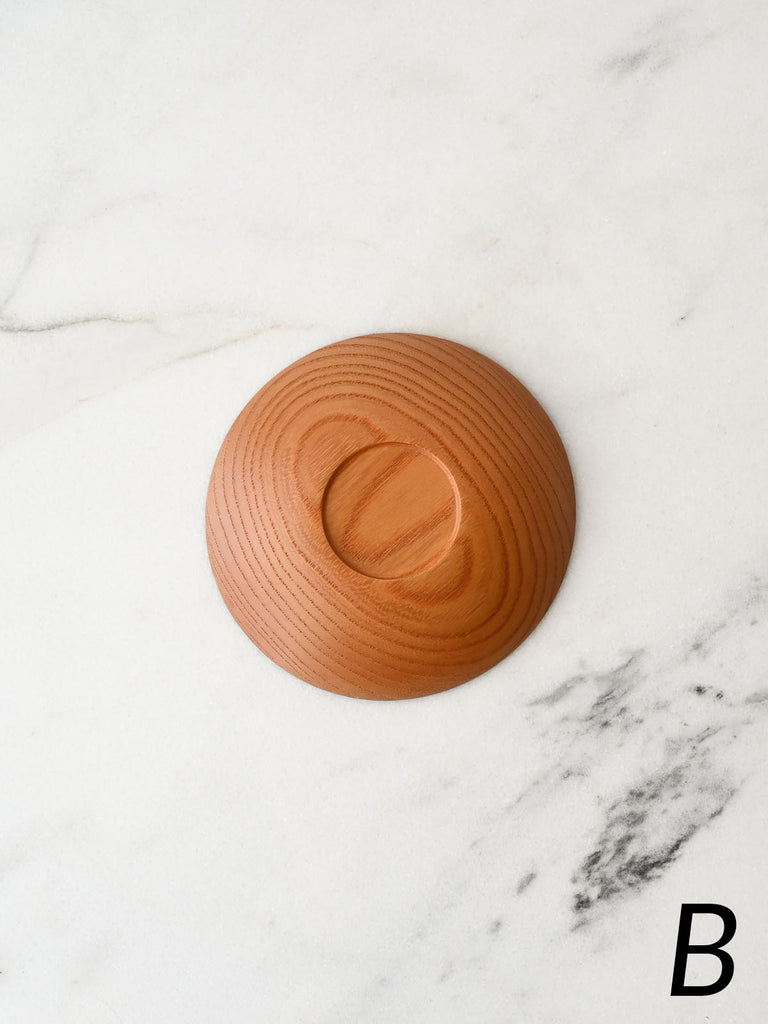 Urushi-Lacquered Pinch Plate | Keyaki