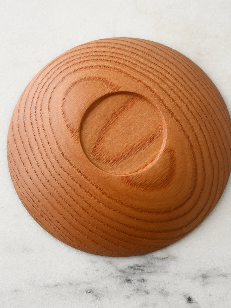 Urushi-Lacquered Pinch Plate | Keyaki