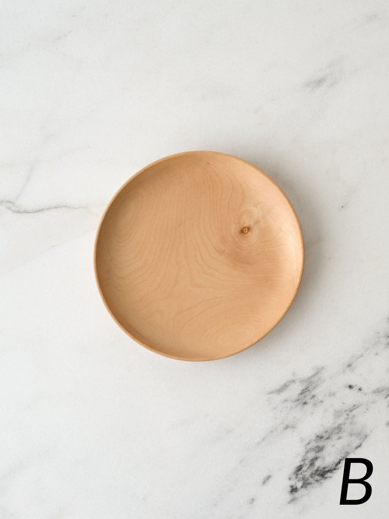 Urushi-Lacquered Small Wooden Plate