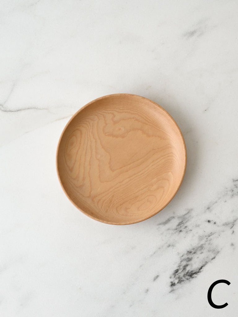 Urushi-Lacquered Small Wooden Plate