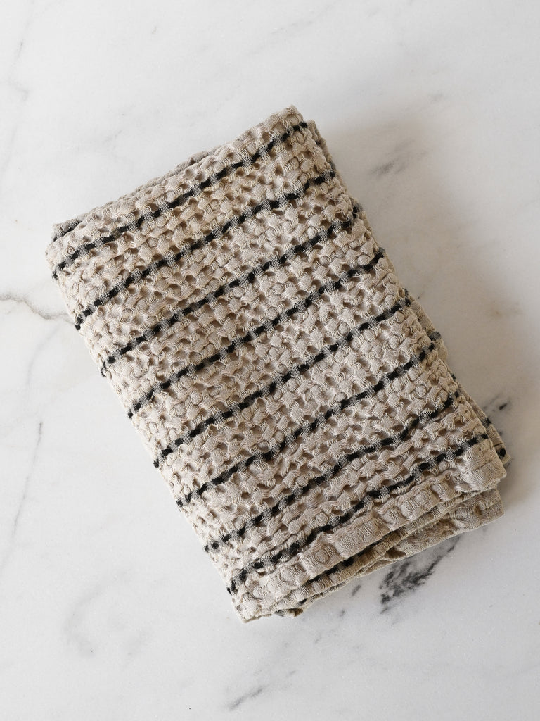 Linen-Cotton Waffle Towel