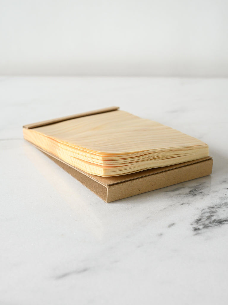 Wood Sheet Memo Pad