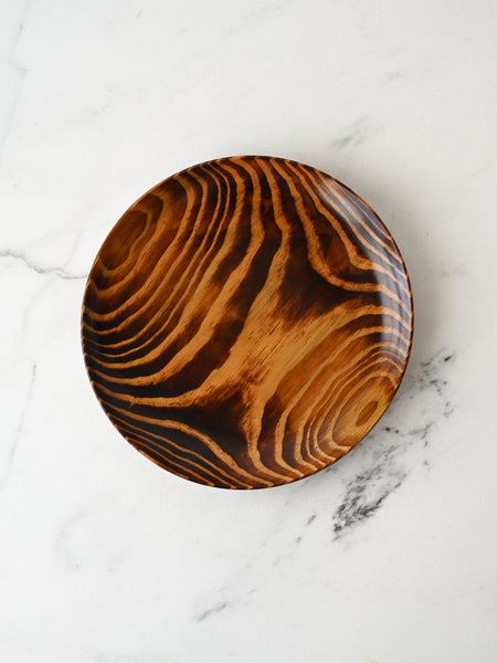 Urushi-Lacquered Wooden Plate | Yaki Matsu