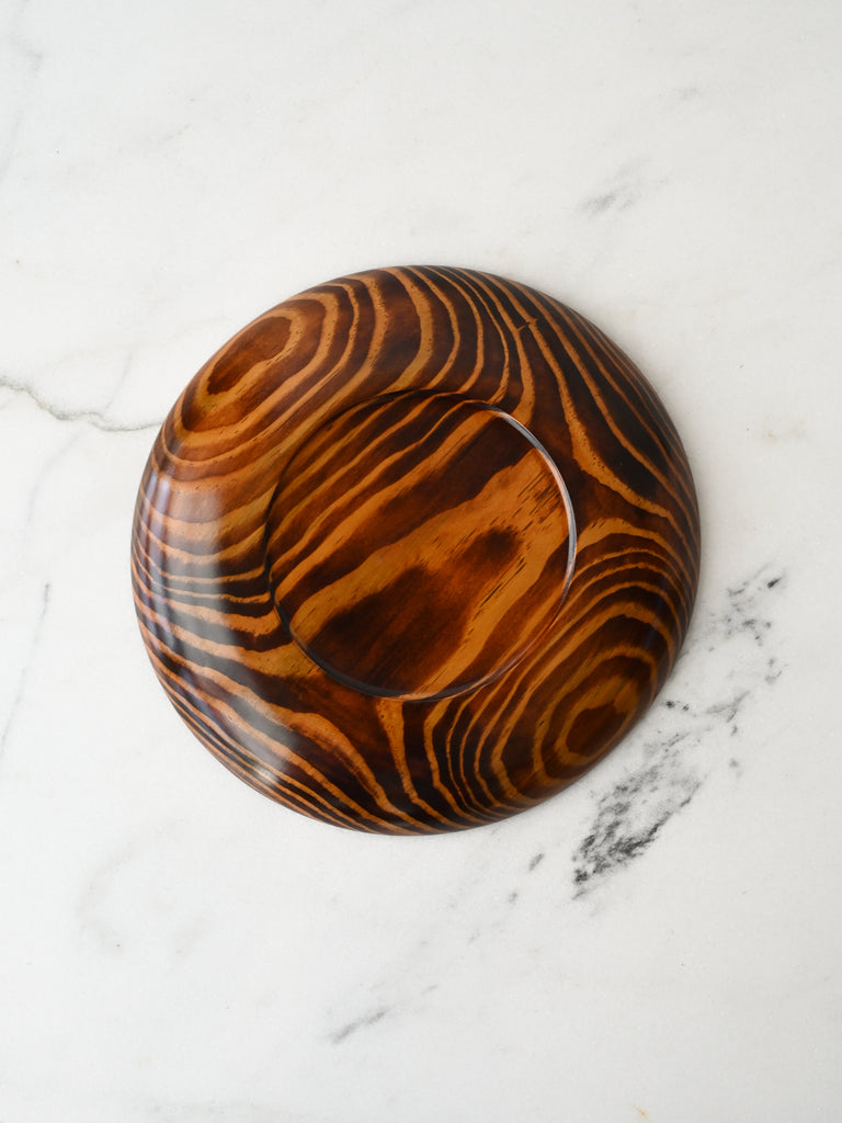 Urushi-Lacquered Wooden Plate | Yaki Matsu