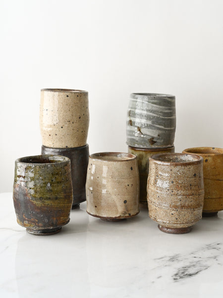 Wild Clay Yunomi | Glaze Tests