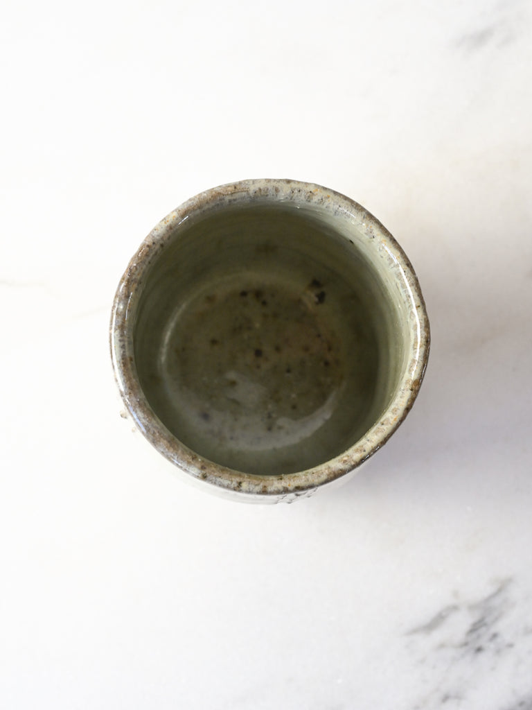Wild Clay Yunomi in Nuka Glaze