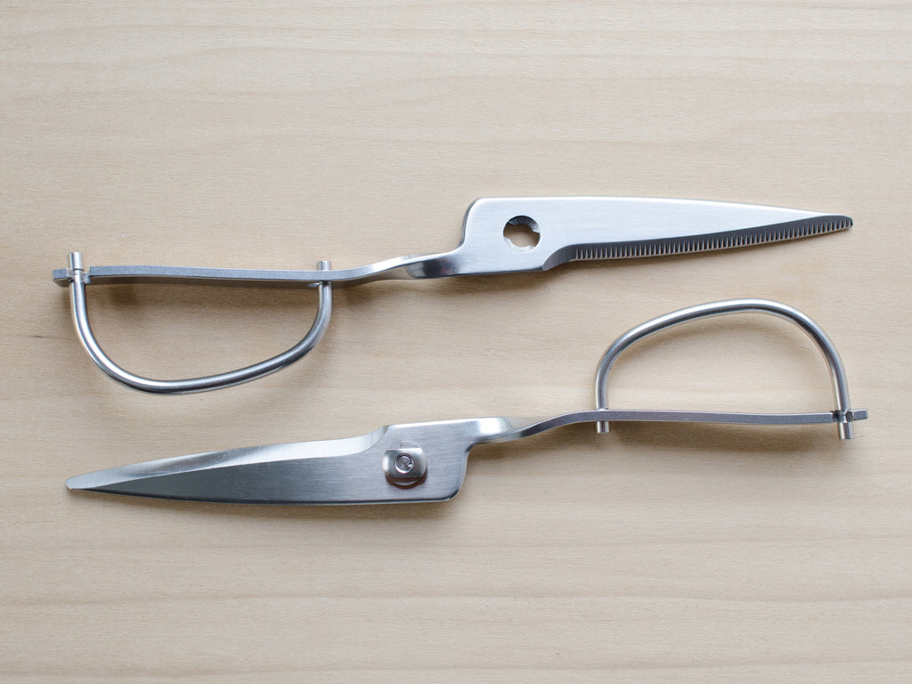 Toribe Stainless Steel Take-Apart Kitchen Scissors - Globalkitchen Japan