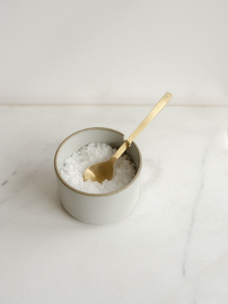 Gloss Gray Salt/Sugar Pot