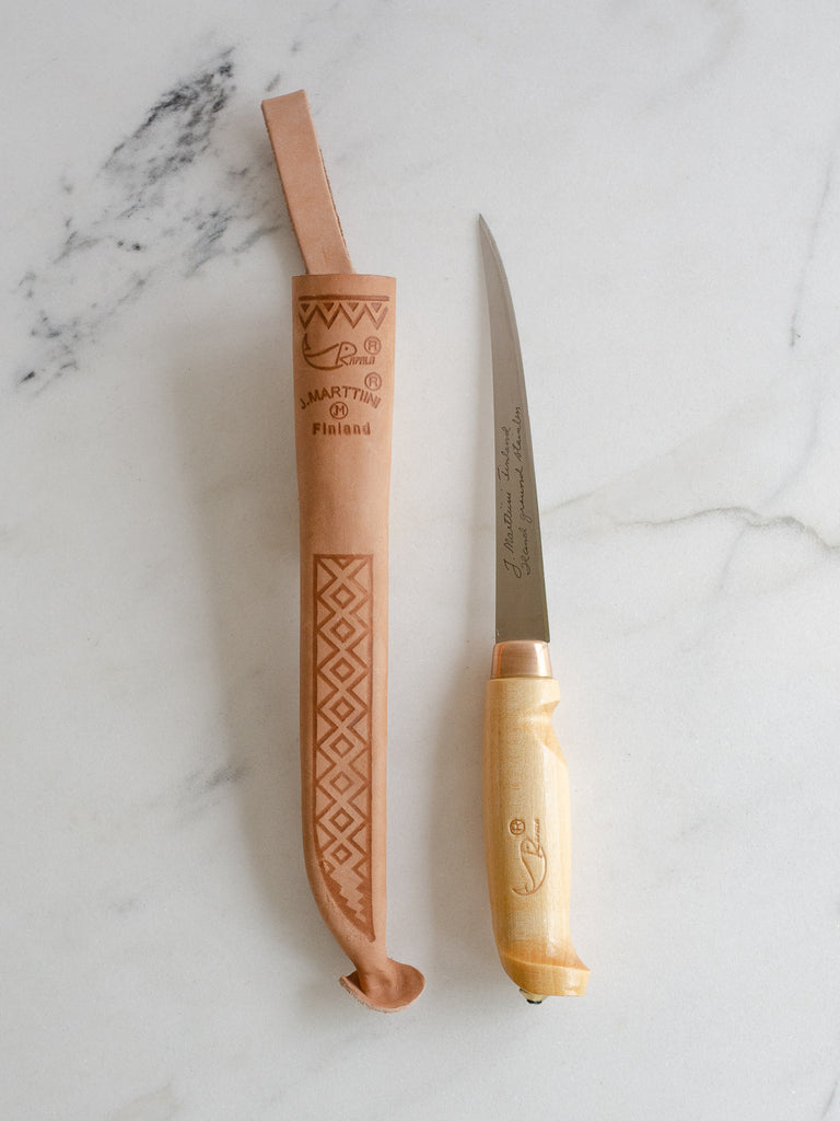 Fillet Knife with Sheath by J. Marttiini for Rapala – TENZO