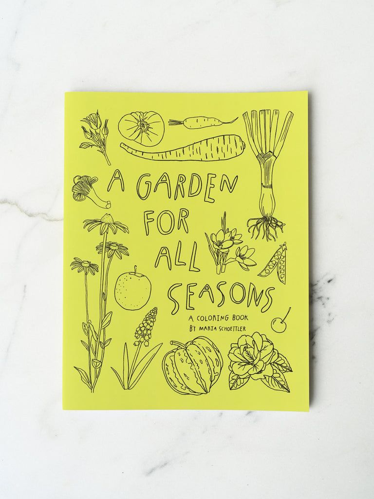 A Garden For All Seasons Coloring Book