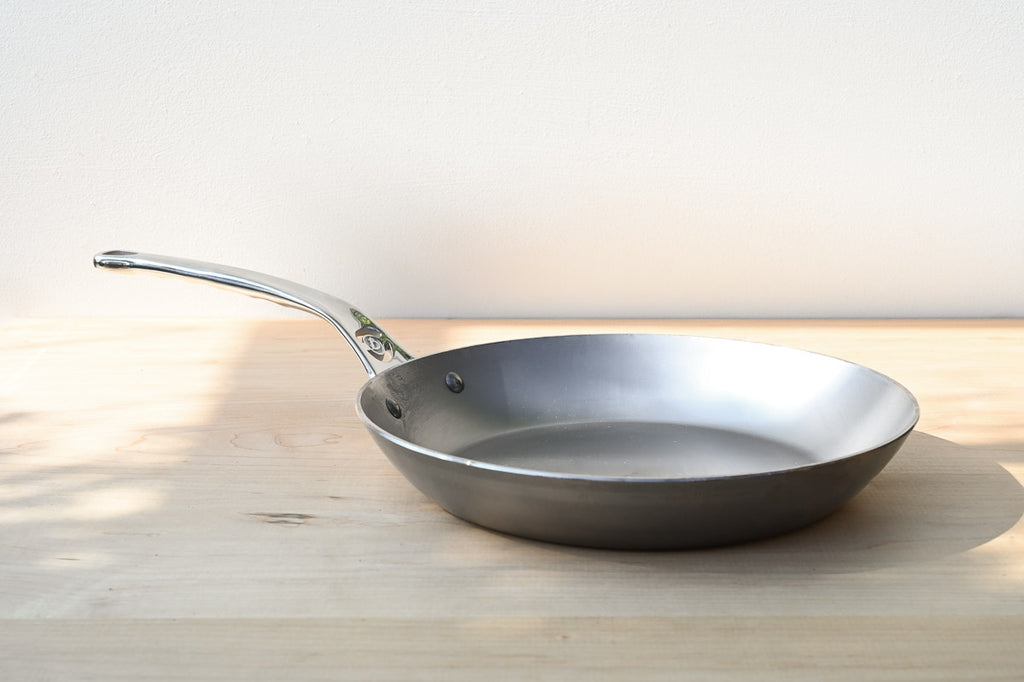 de Buyer Mineral B Element Pro Round Frying Pan, 28 cm, Silver
