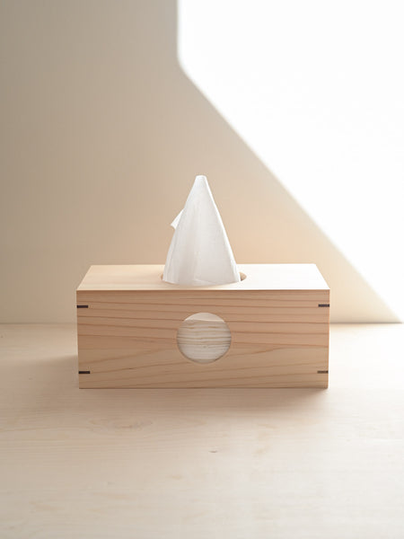 Hinoki Moon Tissue Box