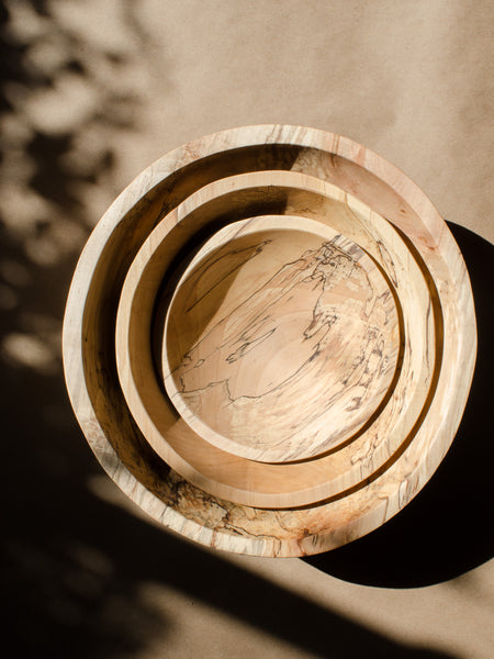 Spalted Maple Bowls