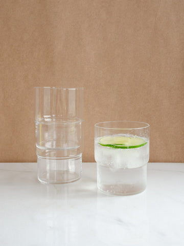 Stackable Everyday Glasses by Toyo-Sasaki Glass