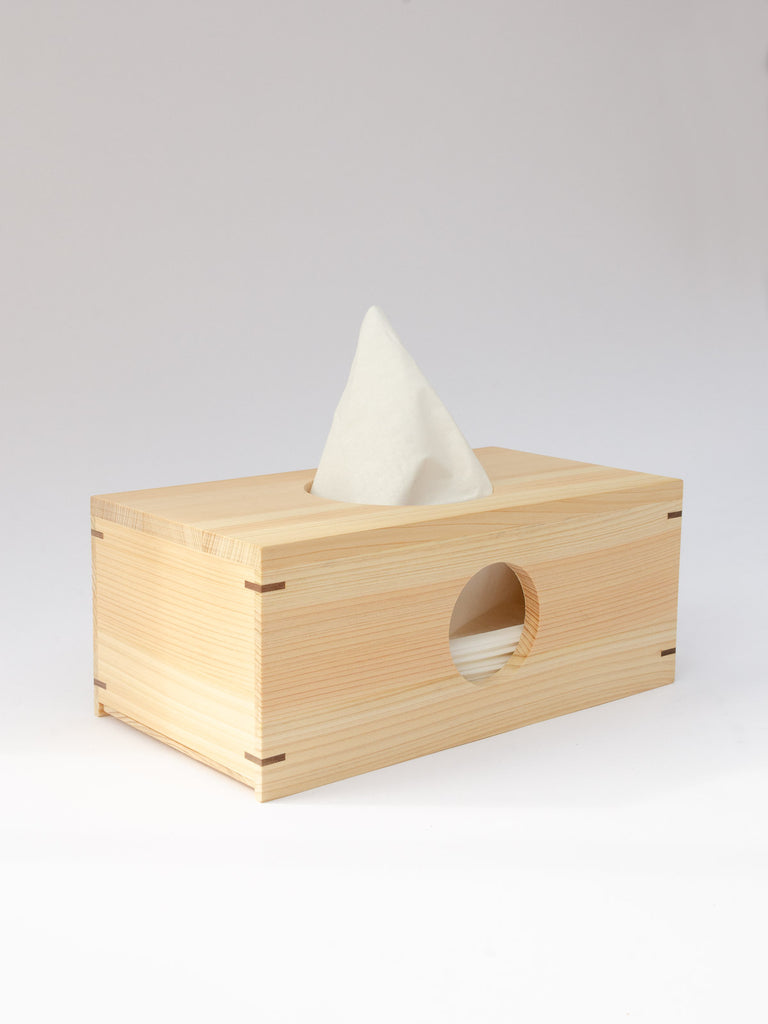 Hinoki Moon Tissue Box